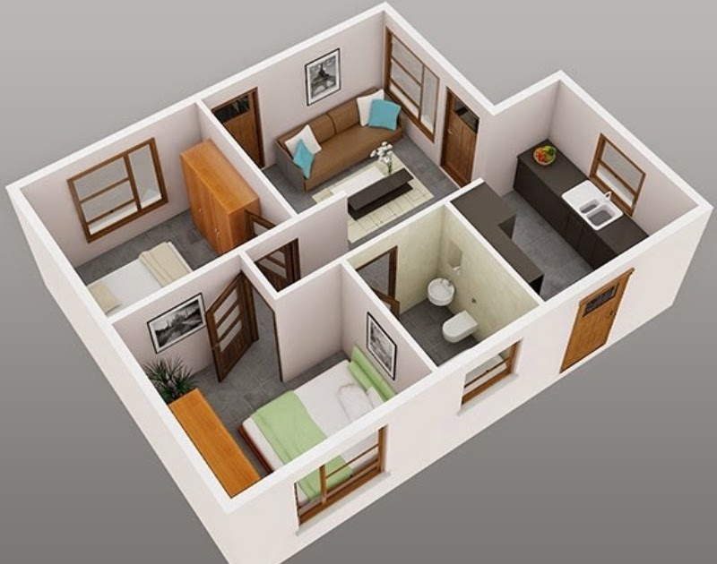 CAD Drawing - Desain DED, Sketchup 3D - 4
