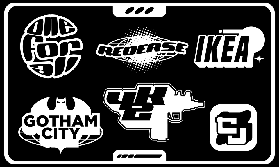 Logo - jasa desain logo y2k, futuristic, and cyberpunk style - 3