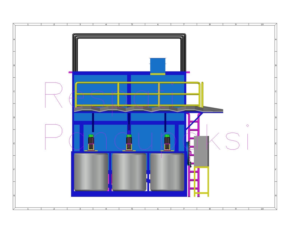 CAD Drawing - 3D Drawing DAF WWTP, 3 Hari Jadi - 7