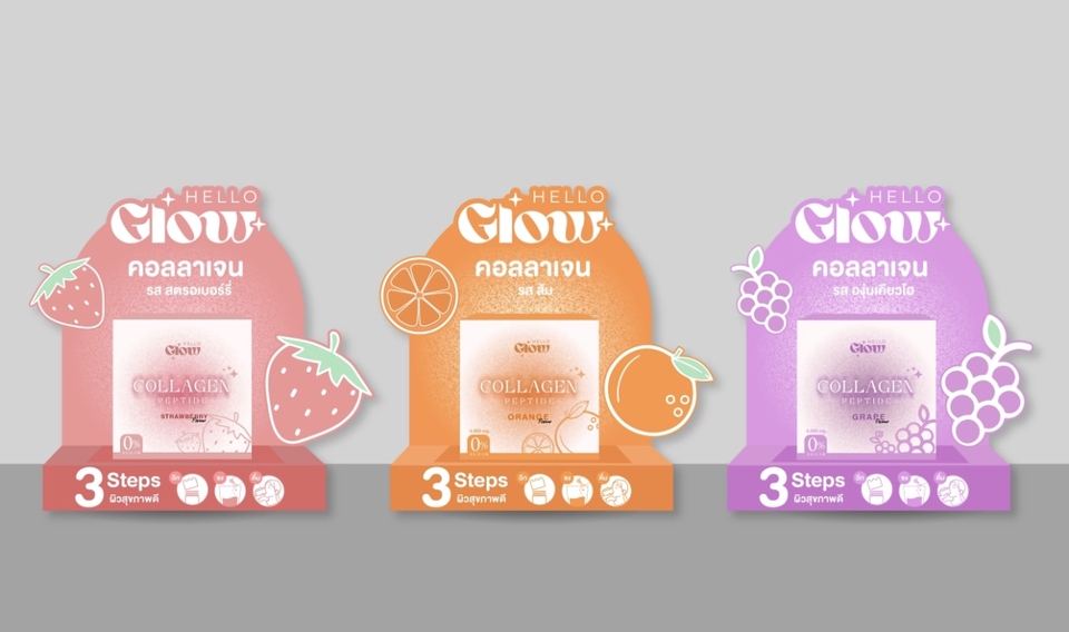 ออกแบบแพคเกจจิ้ง กล่องอาหารเสริม กล่องครีม ผลิตภัณฑ์ บรรจุภัณฑ์ สินค้า เครื่องสำอาง สวยงาม