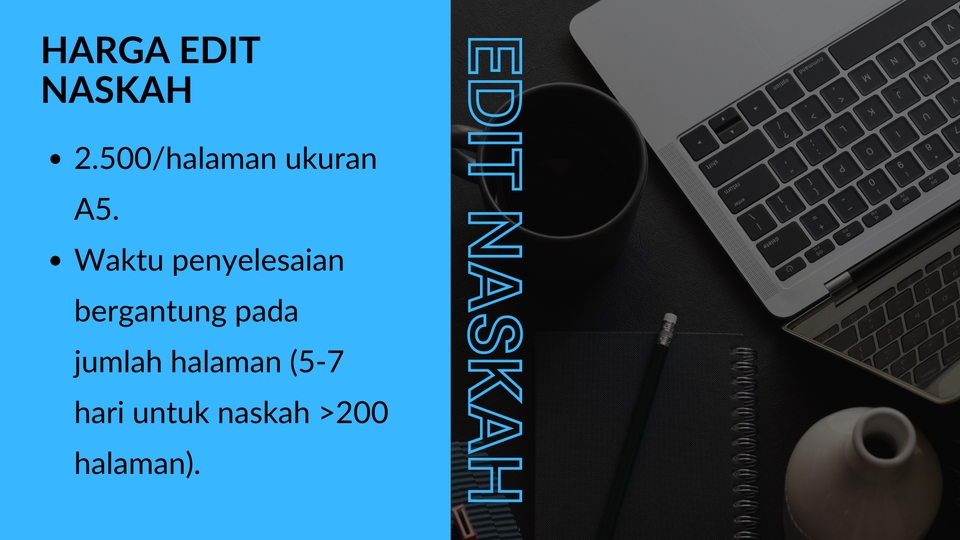Proofreading - Edit Naskah dan Proofreading Naskah Fiksi/Non-Fiksi - 4