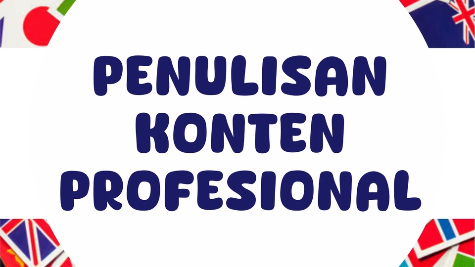 Penulisan Konten Profesional – Artikel, Blog, & Copywriting Berkualitas!