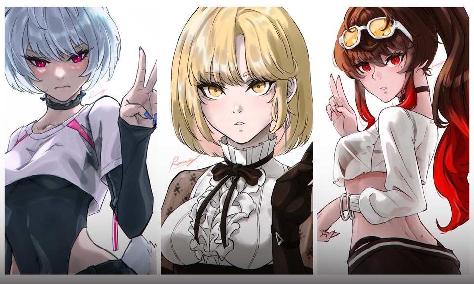 ตัวละครเกมและฉาก - วาดและออกแบบตัวละคร - 3