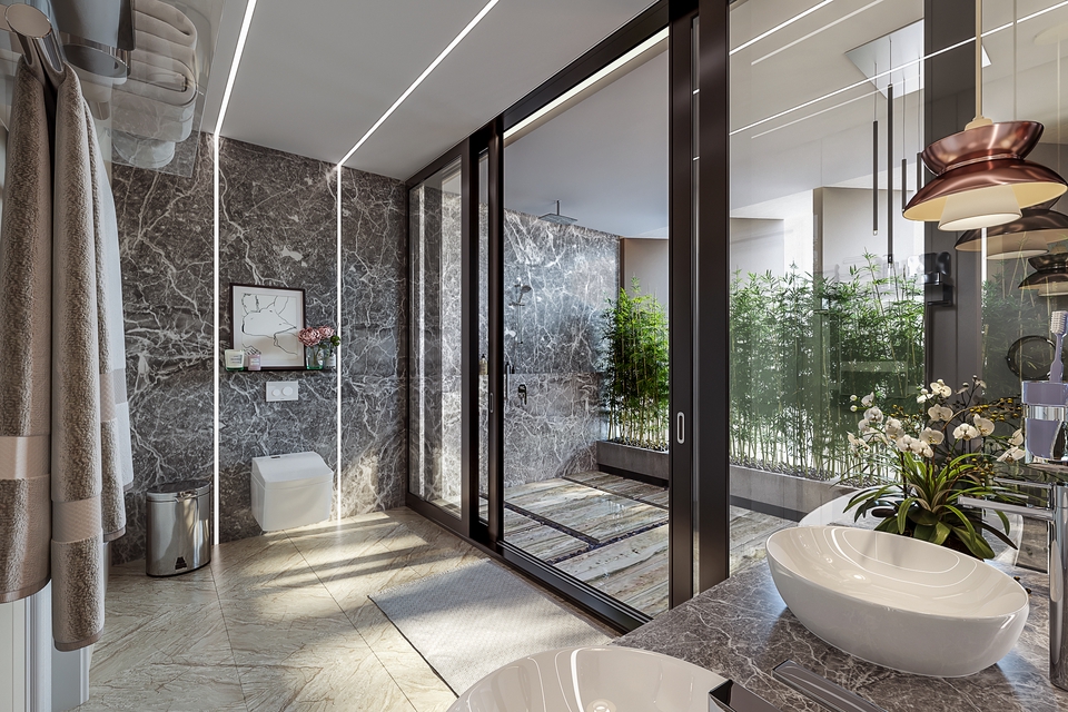 3D Perspective - interior and exterior perspective - 27