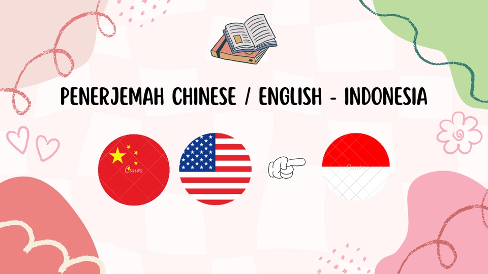Penerjemah bahasa mandarin, bahasa inggris, dan indonesia. Jasa translate dokumen, translate artikel, dan penerjemah jurnal.