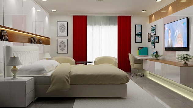 3D & Perspektif - Desain 3D Interior dan Realistic Render - 7