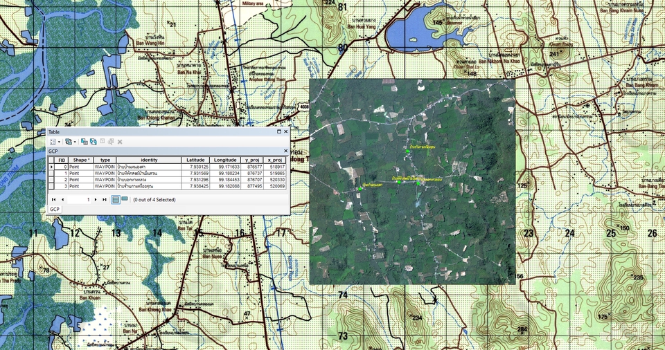 วาดแผนที่ - รับทำแผนที่ทุกประเภท วิเคราะห์ข้อมูล GIS และ RS แปลภาพถ่ายดาวเทียม และวิเคราะห์ความเสี่ยง - 5