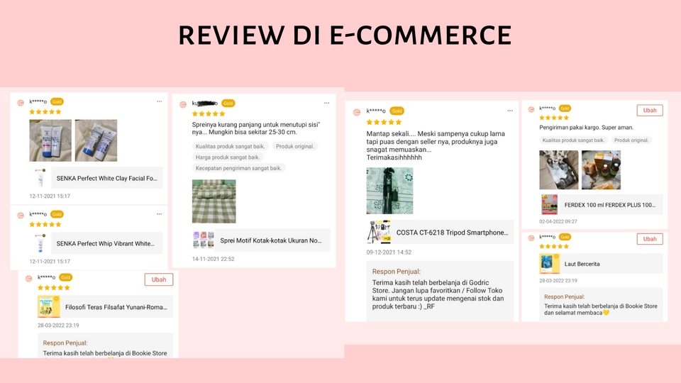 Memberi Review - Jasa Review Di Sosial Media & E-Commerce - 4