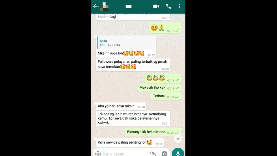 Tambah Followers - SALE FOLLOWERS INDONESIA - - 6