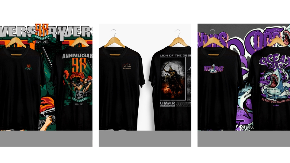 Desain Kaos & Motif - DESAIN KAOS ILUSTRASI BRAND CLOTHING, KOMUNITAS, CUSTOM TERPERCAYA - 6