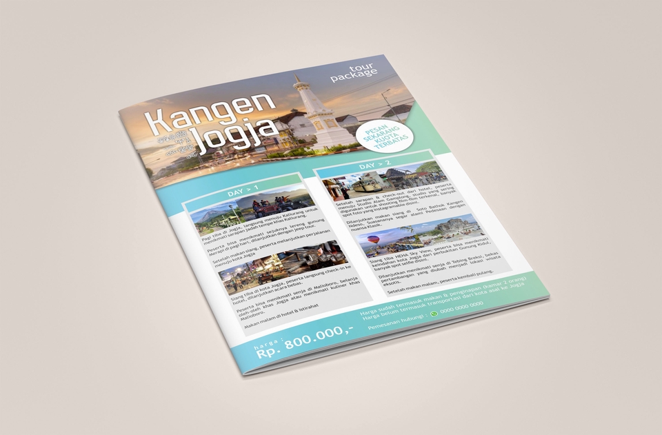 Digital Printing - DESAIN BROSUR ( Digital maupun Offset ) - 2