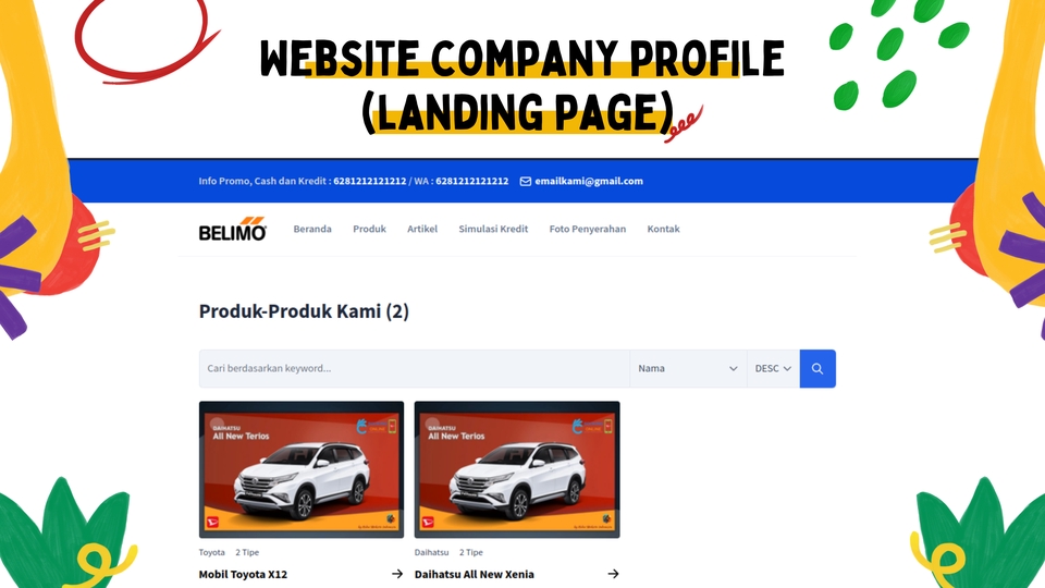 Web Development - Membuat & Slicing Website Menggunakan HTML, CSS, Javascript, Reactjs, Nextjs, Vuejs, Laravel & PHP - 11