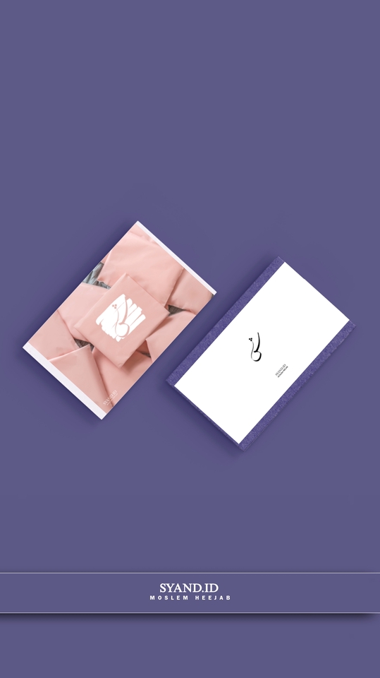 Desain logo modern dan minimalis untuk bisnis hijab syand.id