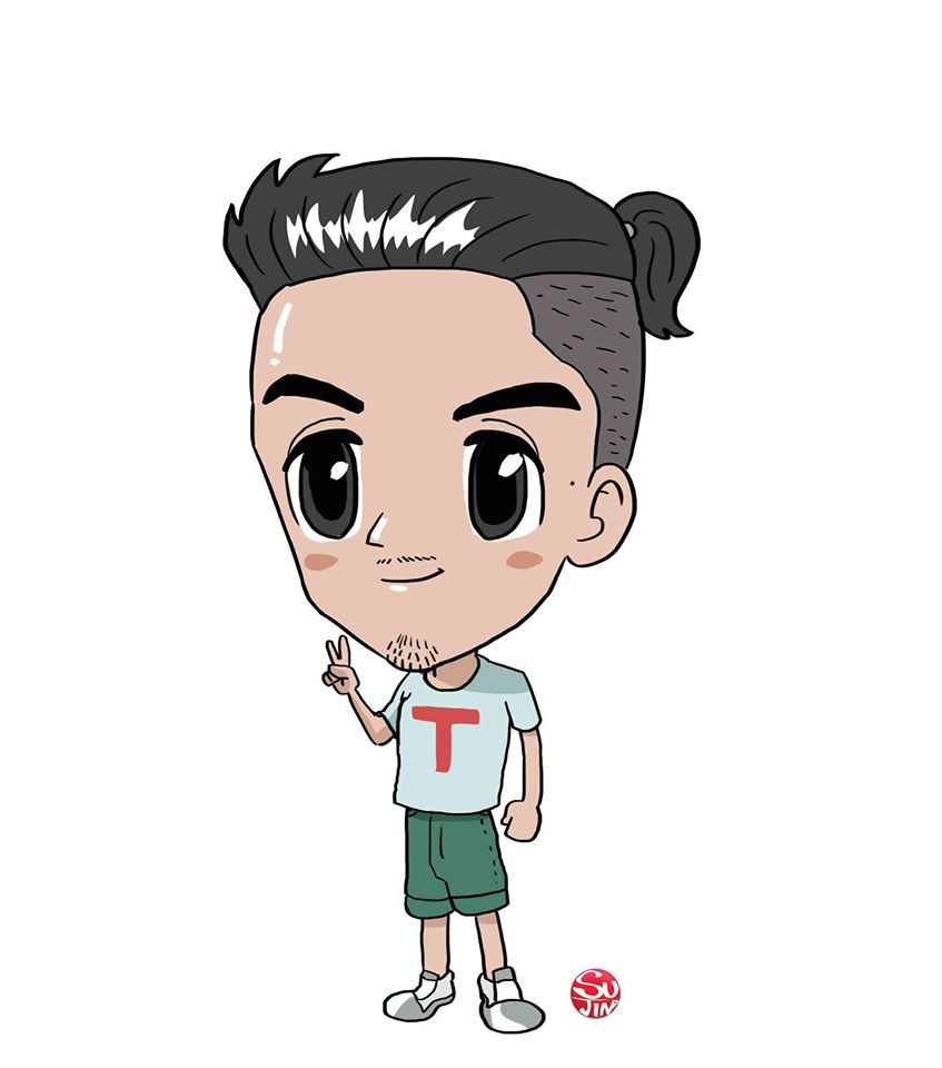 วาดภาพล้อเลียน - วาดการ์ตูนล้อเลียน( photoshop หรือ Illustrator) จากนักวาดเพจ กูว่าแล้วมันต้องตูน ผู้ติดตาม 4 แสน - 13