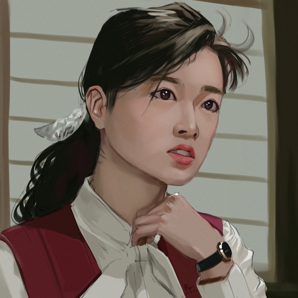 วาดภาพเหมือน Portrait - Digital/Traditional art portrait - 6