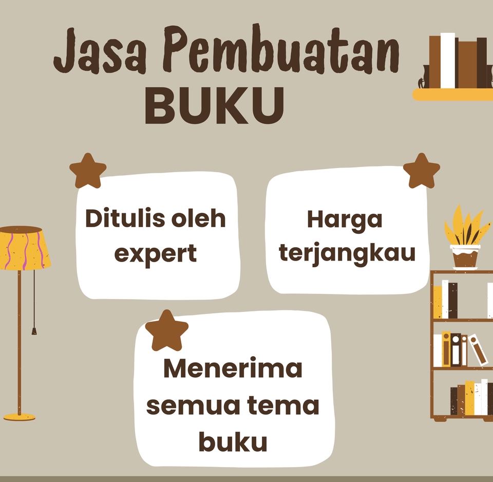 Jasa pembuatan buku profesional di Indonesia. Ditulis oleh expert dengan harga terjangkau. Menawarkan jasa penulisan untuk semua tema buku.