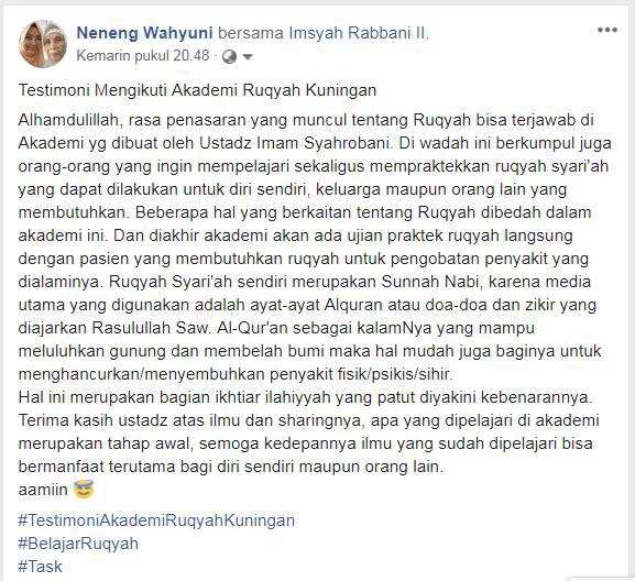 Jasa Lainnya - Jasa Konsultasi Ruqyah dan Alam Ghaib sesuai Syariat Islam - 5