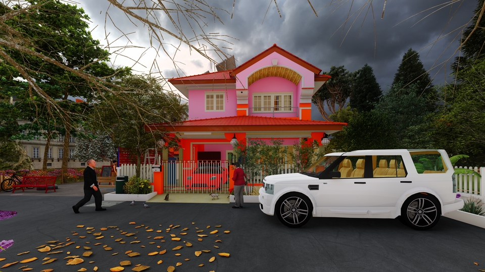 รับเขียนแบบบ้าน ออกแบบบ้าน รับประมาณราคา รับทำ boq ราคาเขียนแบบบ้าน เขียนแบบก่อสร้าง บ้าน 2 ชั้น