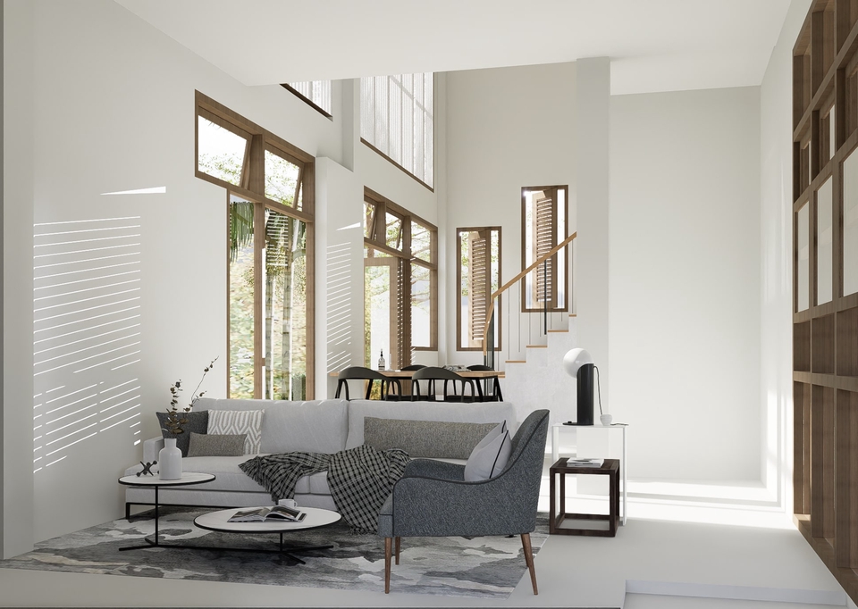รับออกแบบ render ภาพ 3D Perspective ทั้งภายในและภายนอก