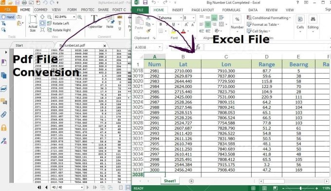 Jasa data entry online, konversi data PDF ke excel, jasa input data online,  entri data online, data entry freelancer