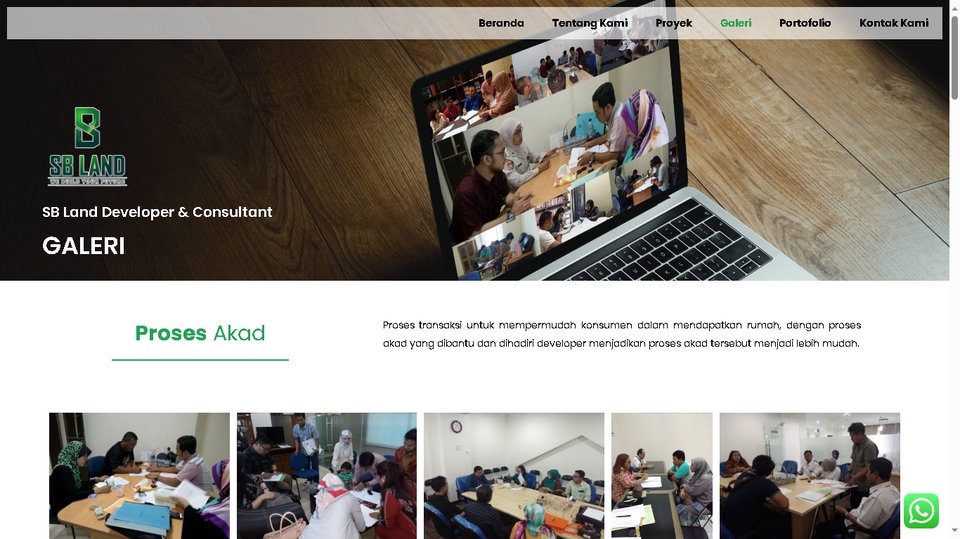Jasa pembuatan website profesional untuk perusahaan, web developer membantu proses transaksi jual beli rumah lebih mudah.