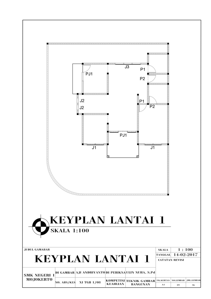 CAD Drawing - Jasa Drafter Gambar Kerja 2D AutoCAD 3 hari jadi - 10