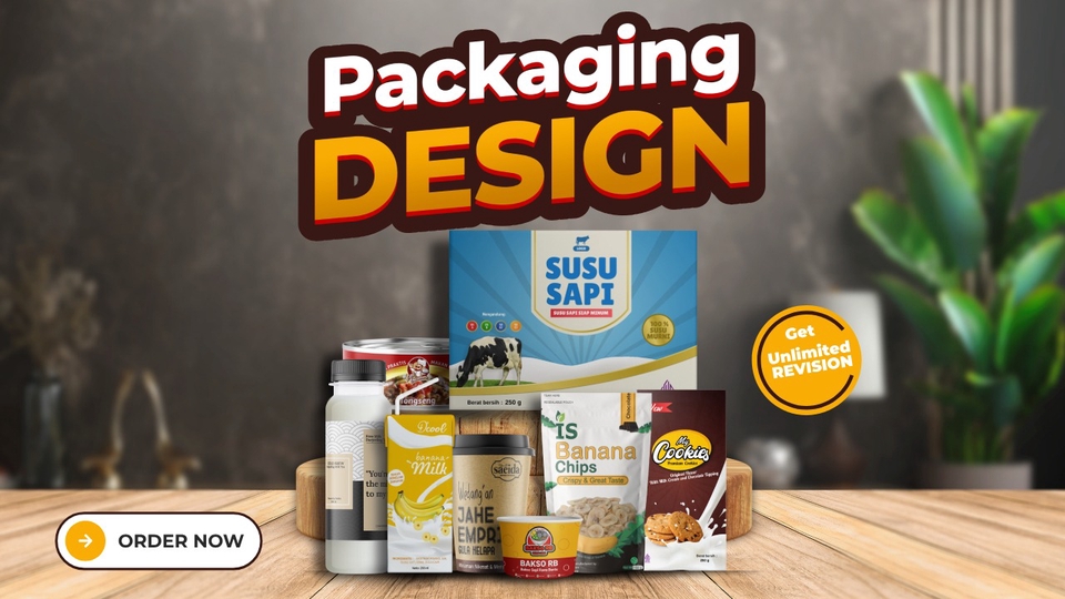 Label & Kemasan - Desain/Edit Packaging dan Label Produk Jadi Lebih Menarik - 1