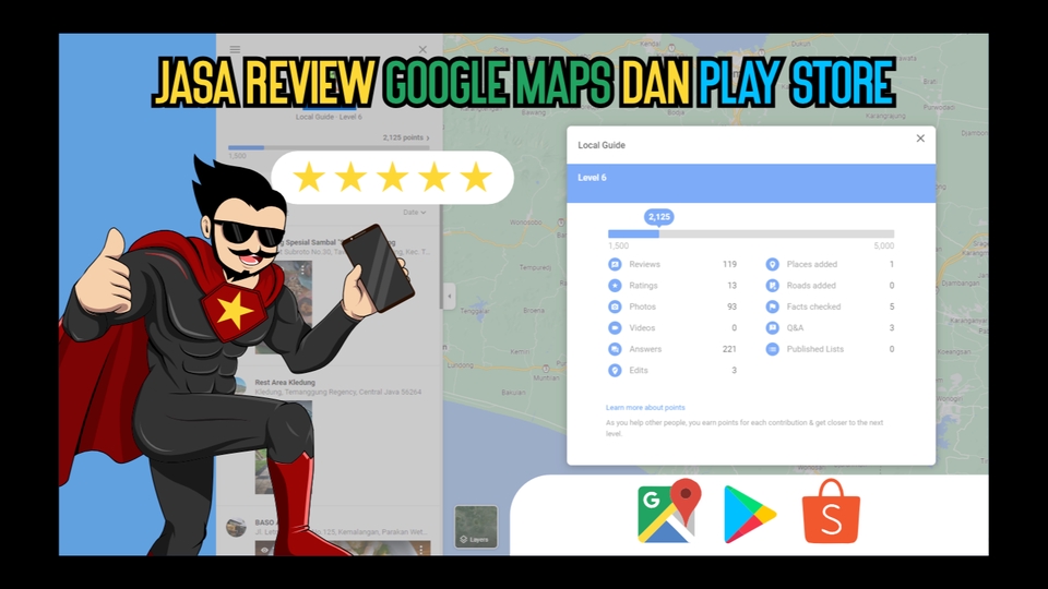Memberi Review - Jasa Review Google Maps, Play Store 100% Organik - 1