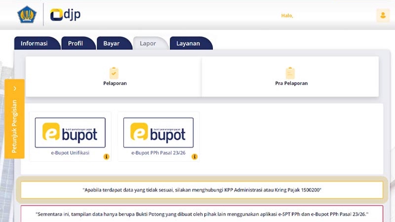 Akuntansi dan Keuangan - Jasa Pembuatan Ebukpot PPh Unifikasi - 1