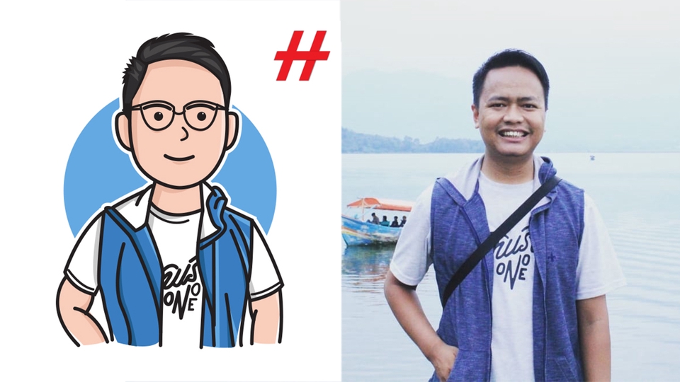 Gambar Potret - Desain Avatar Lucu Selesai Dalam 24jam - 5