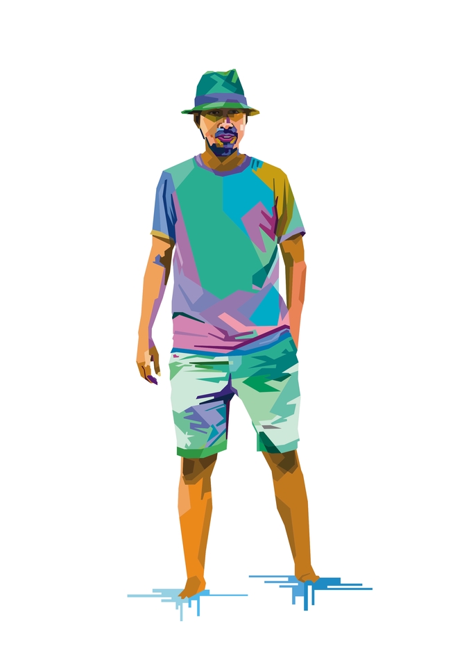 Gambar dan Ilustrasi - Tracing Gambar Dengan WPAP Style Cepat Harga Bersahabat - 15