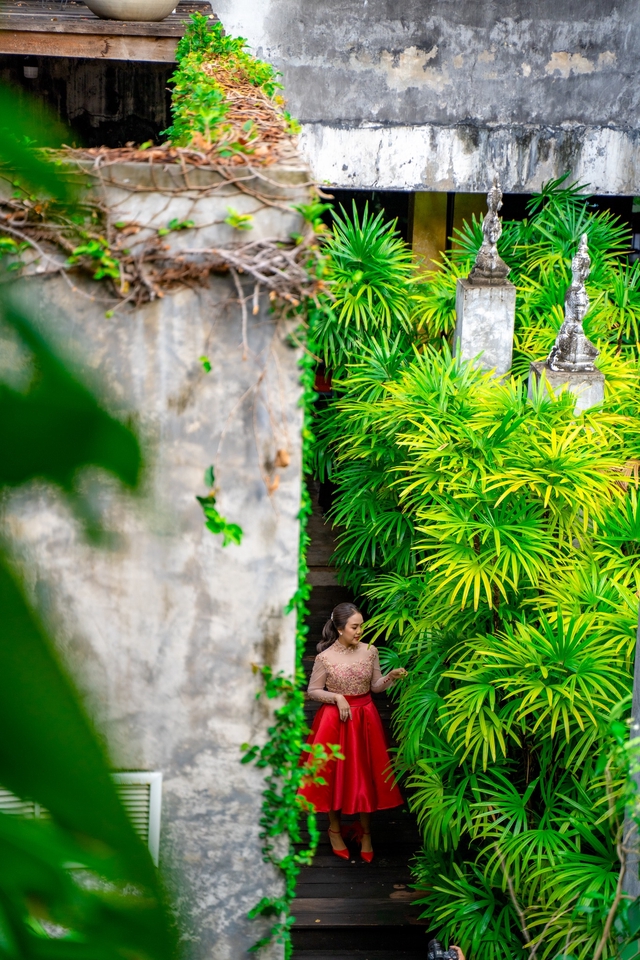 ช่างภาพ รับถ่ายภาพ portrait สวยๆ ในสวนสวย ใกล้กรุงเทพ