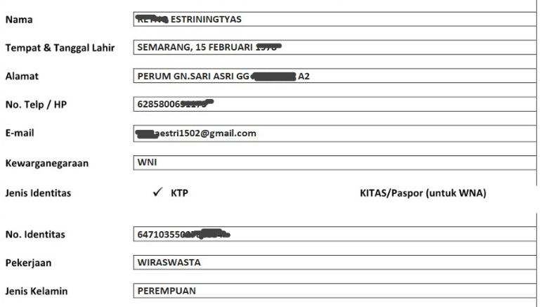 Entri Data - Pembuatan Formulir - Gform - 2