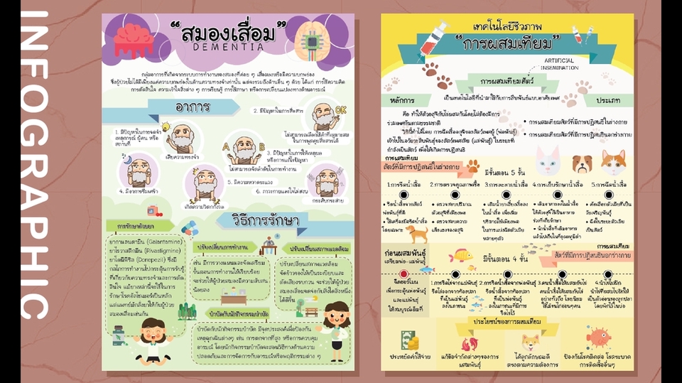 Infographics - รับออกแบบ infographic - 6