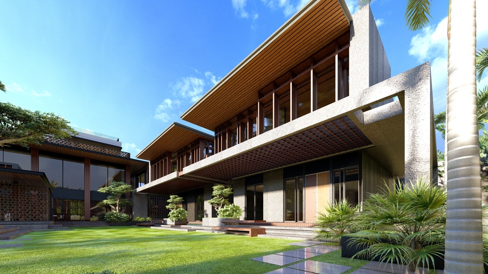 3D & Perspektif - Jasa Desain Interior & Exterior 3D Modeling Rendering - 4