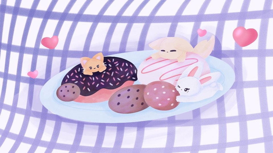 Gambar dan Ilustrasi - Illustrasi hewan/manusia yang lucu - 1