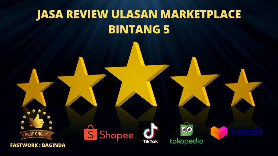 Memberi Review - Jasa Review Toko Marketplace (Tokopedia, Shopee, Lazada, Tiktok Shop) - 3