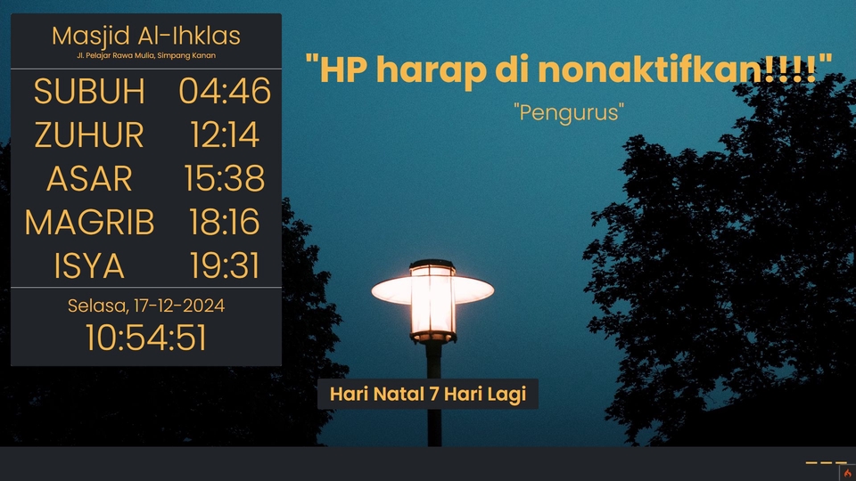 Jasa Lainnya di Web dan Pemrograman - Display Informasi Waktu sholat dan sistem manajemnet keuangan