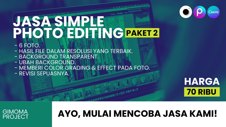 Edit Gambar & Photoshop - Jasa Simple Photo Editing MURAH & TERJANGKAU! - 8