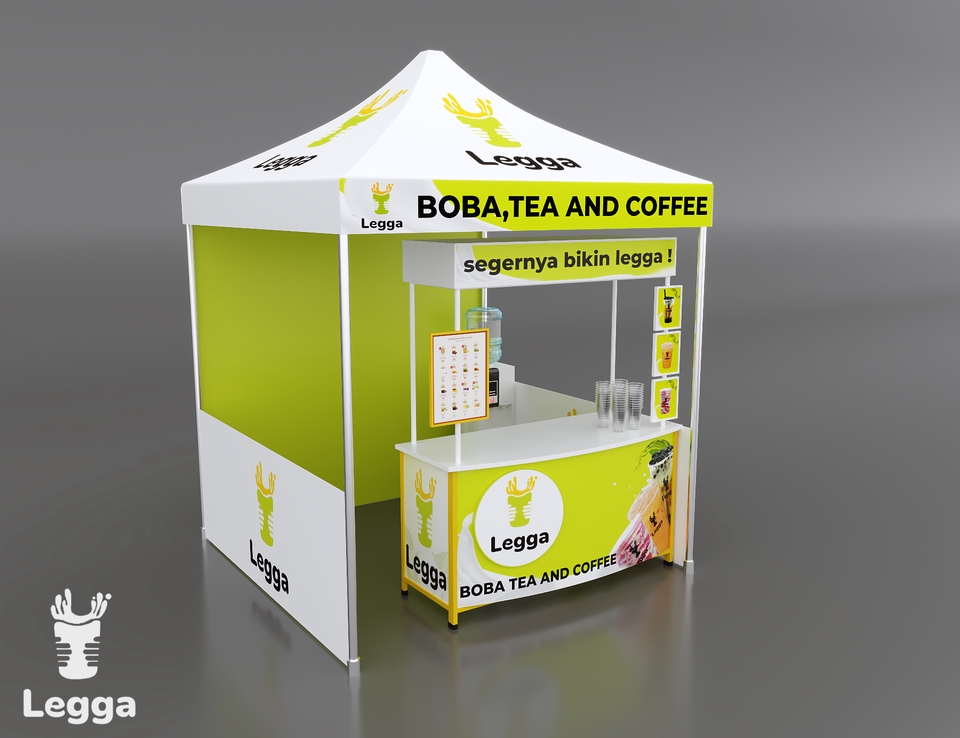 3D & Perspektif - DESAIN BOOTH PEMERAN DAN STAND KOMERSIAL - 2