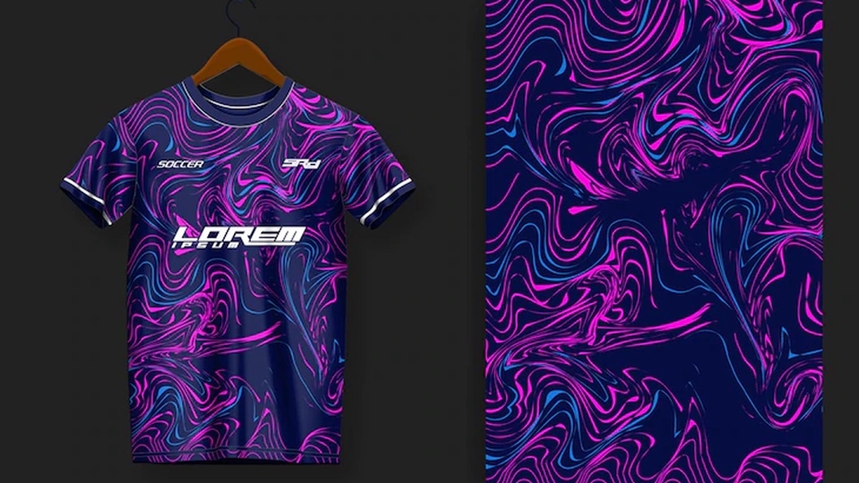 Desain Kaos & Motif - DESIGN JERSEY CUSTOM - 5