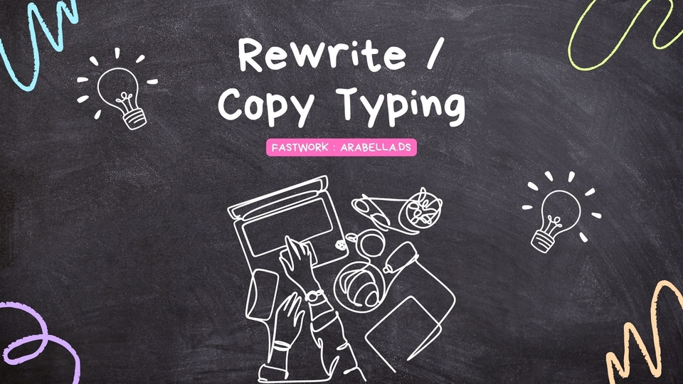Pengetikan Umum - Jasa Pengetikan Ulang (Copy Typing) // Img to Word // PDF to Word // Handwritten, etc. - 1
