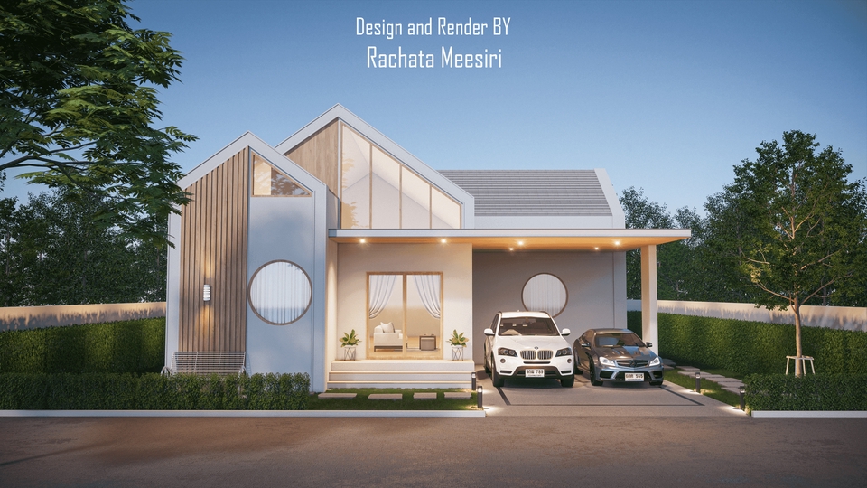 3D Perspective - รับทำภาพ 3D Perspective (Interior & Exterior) และขึ้นโมเดล 3D (Sketchup) - 7