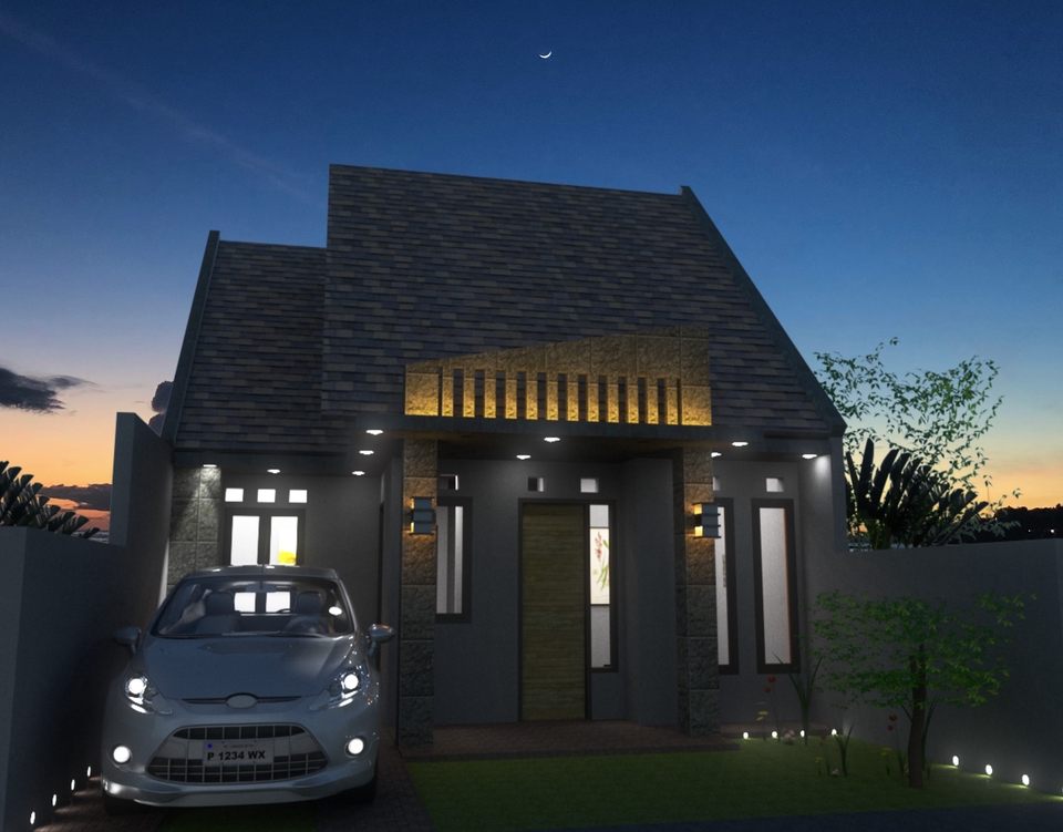 3D & Perspektif - Desain 3D Eksterior & Interior - 7