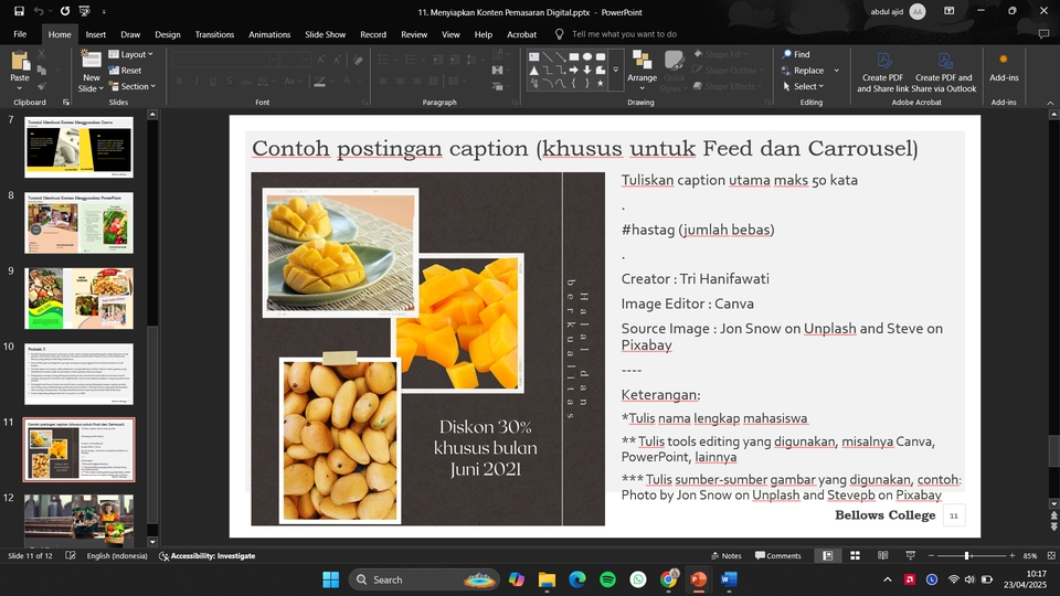 Presentasi - ppt presentasi mudah dipahami  - 6