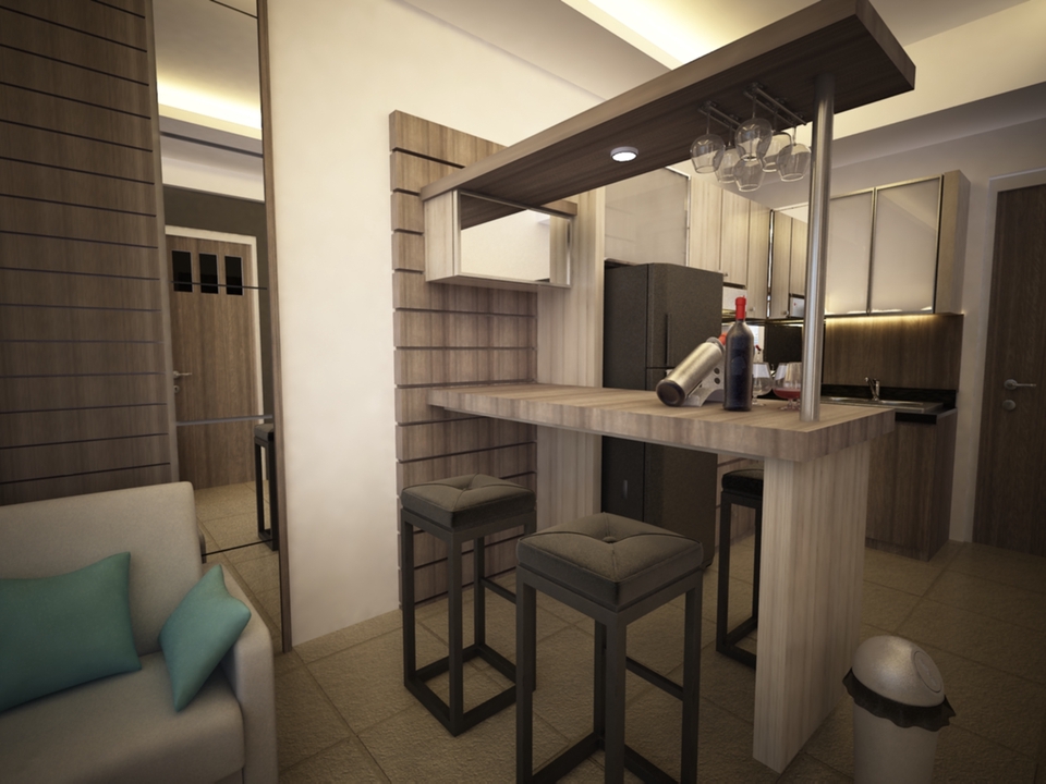 3D & Perspektif - Desain Rumah Megah, Interior Reditential Space & Commercial Space - 5