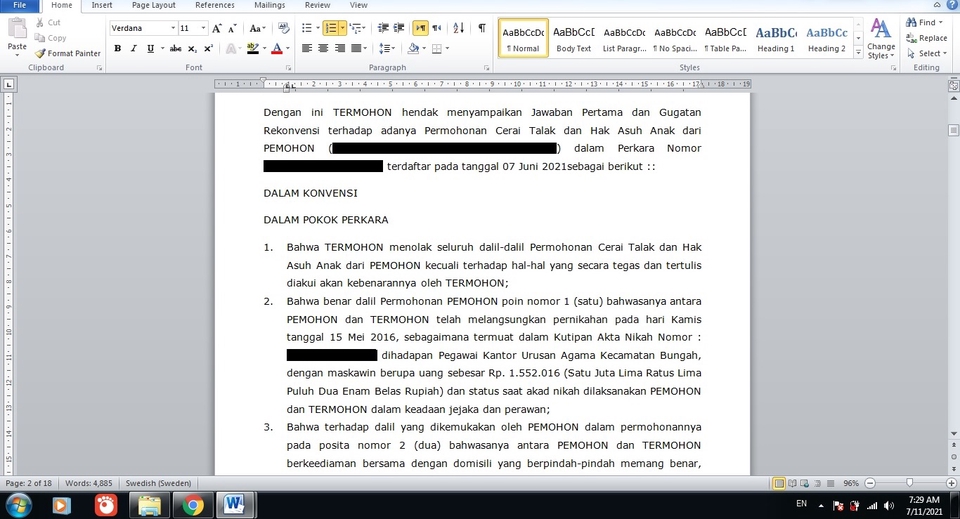 Hukum - KONSULTASI HUKUM, LEGAL & CONTRACT DRAFTING DAN PEMBUATAN GUGATAN DAN SOMASI - 2