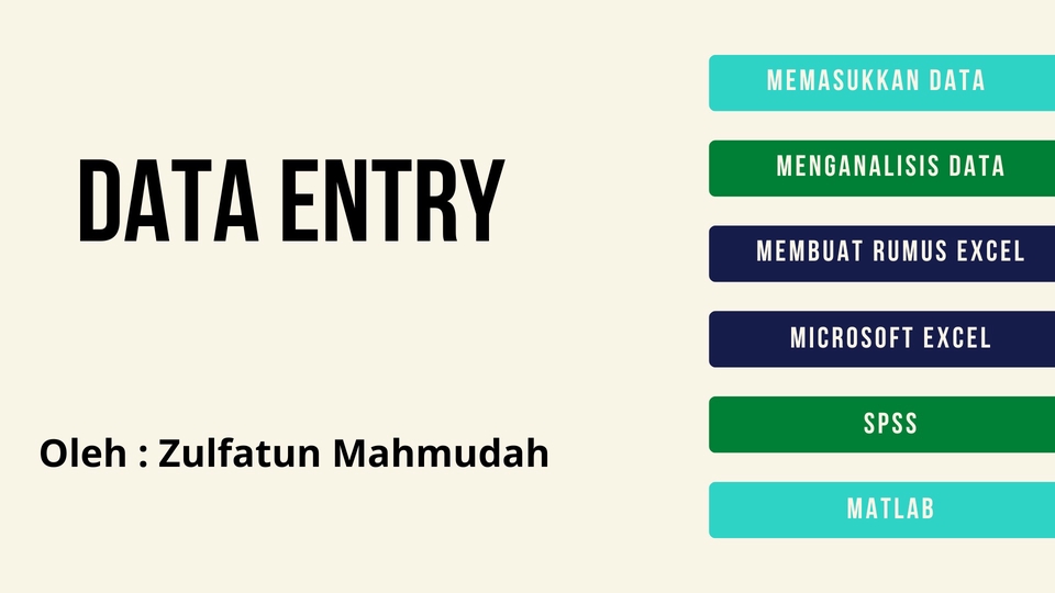 Jasa Input Berbagai Jenis Data Entry Online - Memasukkan data di Excel, membantu merangkum data, membantu membuat rumus di Excel