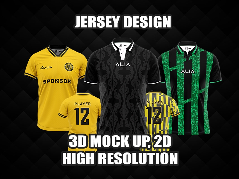 Desain Kaos & Motif - Jasa desain jersey - 2