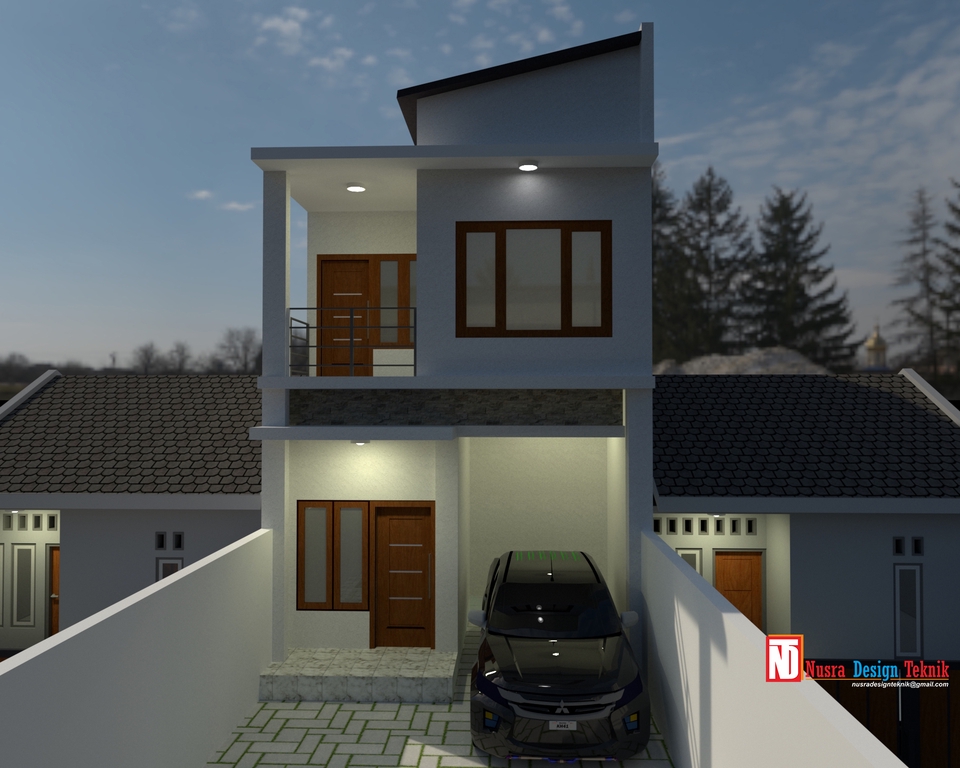 3D & Perspektif - Jasa Design Interior Dan Exterior Banguan Rumah, VIlla Kantor, Booth Stand dll. - 7